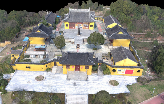 江西咸阳景区倾斜摄影