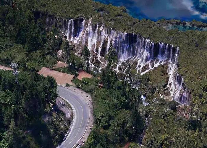 江西景区倾斜摄影航拍