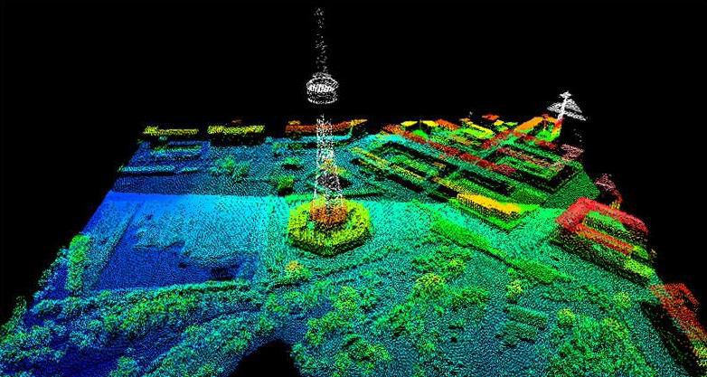 江西倾斜摄影迹留下珍贵印记
